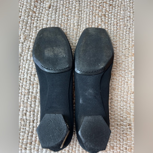 TORY BURCH | Square Toe Block Heels with Dust Bag | Size 7.5 - Picture 8 of 15